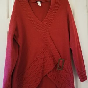 VENUS Red Women Sweater